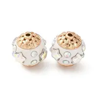 Handmade Resin Indonesia Round Beads