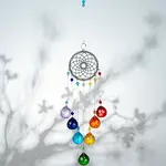 Crystals Chandelier Suncatchers Prisms Chakra Hanging Pendant