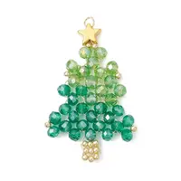 Handmade Glass Seed Beaded Pendants