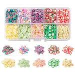 60G 10 Style Handmade Polymer Clay Nail Art Decoration