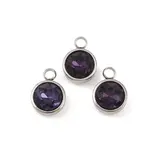 Glass Rhinestone Charms