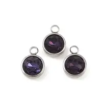 Glass Rhinestone Charms