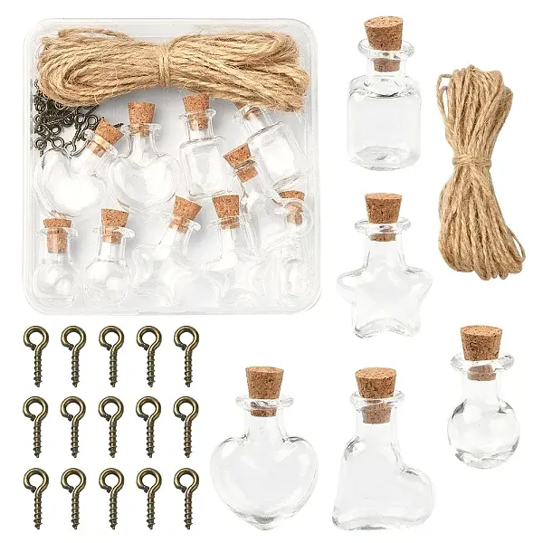 DIY Wishing Bottle Pendant Decoration Making Kit