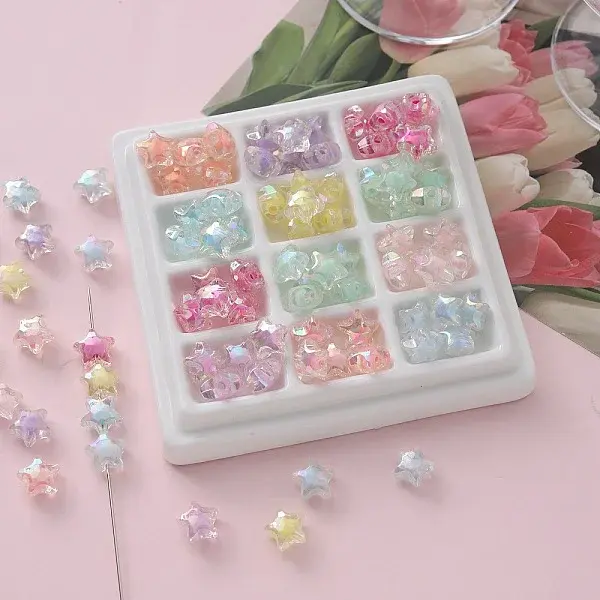 Transparent Acrylic Beads
