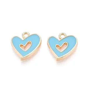 Alloy Enamel Pendants