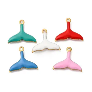 304 Stainless Steel Enamel Charms