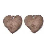 Spray Painted Alloy Pendants