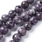 Natural Larvikite Beads Strands