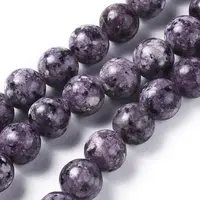 Natural Larvikite Beads Strands