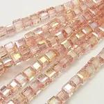 Electroplate Glass Beads Strands