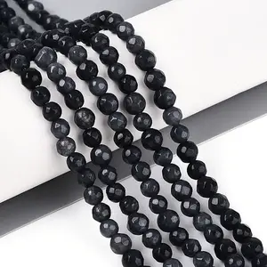 Dyed Natural White Jade Beads Strands