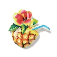 Cartoon Tribe Theme Opaque Resin Decoden Cabochons