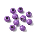 Spray Painted 202 Stainless Steel Beads