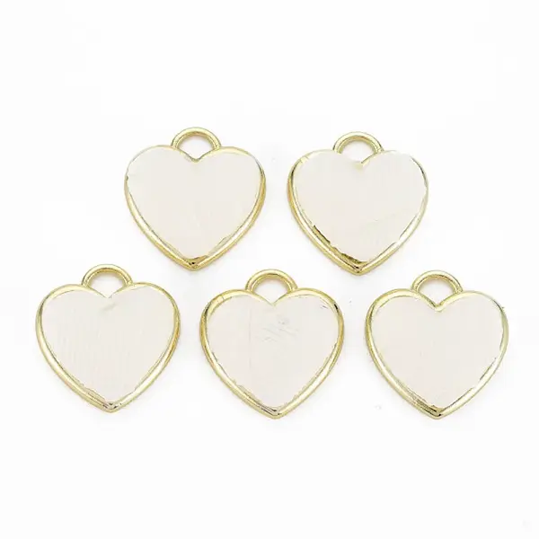 Light Gold Plated Alloy Pendants