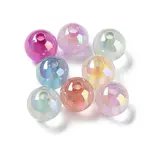 UV Plated Transparent Acrylic Beads
