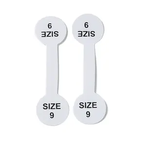 Folding Paper Ring Size Sticker