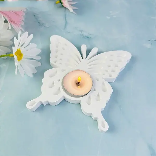 DIY Butterfly Candlestick Silicone Molds