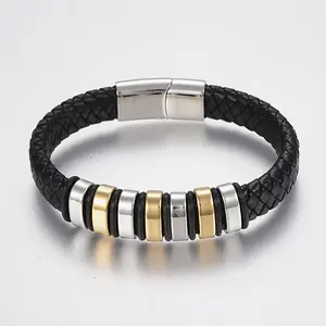Braided Leather Cord Bracelets