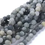 Natural Green Rutilated Quartz Beads Strands