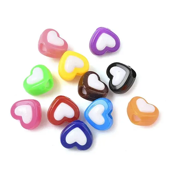 Opaque Acrylic Beads