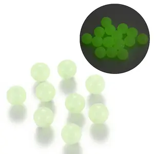 Luminous Acrylic Round Beads