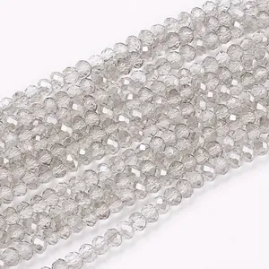 Transparent Glass Beads Strands