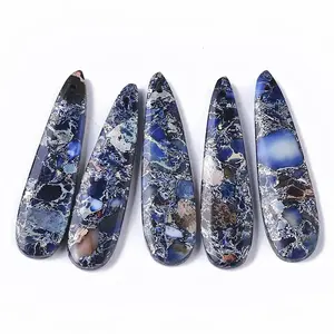 Synthetic Regalite/Imperial Jasper/Sea Sediment Jasper Pendants