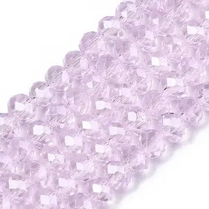 Electroplate Glass Beads Strands