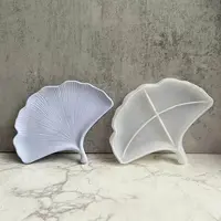 DIY Ginkgo Leaf Dish Tray Silicone Molds