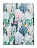 Denní diář 2026 David Lamino A5 Kaktus