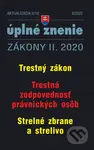 Aktualizácia II/10 2020 - Trestné právo (Trestný zákon, trestná zodpovednosť PO a strelné zbrane a strelivo) - kniha z kategorie Trestní právo