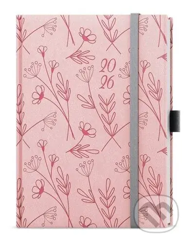 Denní diář 2026 Adam Vivella B6 Kvítí