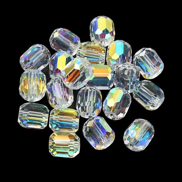 AB Color Plated Glass Beads