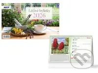 Stolní kalendář Léčivé bylinky 2026 (řádky)