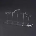 Acrylic T-Shape Earrings Display Stand