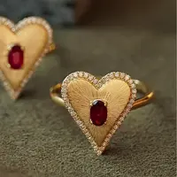 925 Sterling Silver Pave Cubic Zirconia Finger Rings