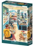 Londýnska kaviareň - Miranda Sofroniou - puzzle z kategorie Města a stavby