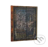 Paperblanks - týždenný diár Michelangelo, Handwriting 2026