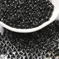 Transparent Glass Round Seed Beads