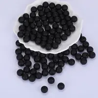 Round Silicone Focal Beads