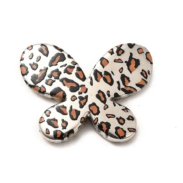 Electroplate & Spay Painted Acrylic Beads