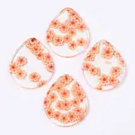 Transparent Clear Cellulose Acetate(Resin) Pendants