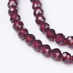 Natural Garnet Beads Strands
