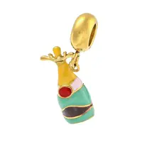 304 Stainless Steel Enamel Europpean Dangle Charms