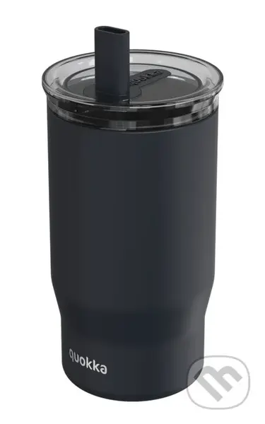 Nerezový termohrnček so slamkou Mist Black 720 ml