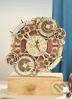 NiXiM Dřevěné 3D puzzle/Nástěnné hodiny s kalendářem - puzzle z kategorie 3D puzzle