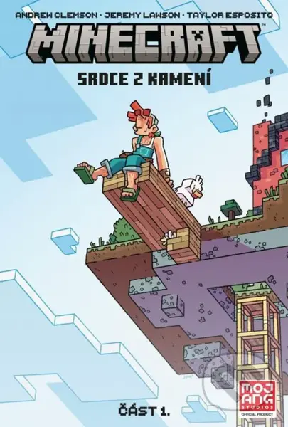 Minecraft komiks: Srdce z kamení 1 - Andrew Clemson, Jeremy Lawson (ilustrátor), Taylor Esposito - kniha z kategorie Komiksy