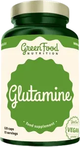 GREENFOOD NUTRITION Glutamin 120 kapslí