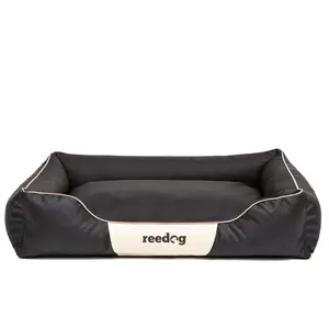 Pelíšek pro psa Reedog Black & Beige Perfection - L | P4244