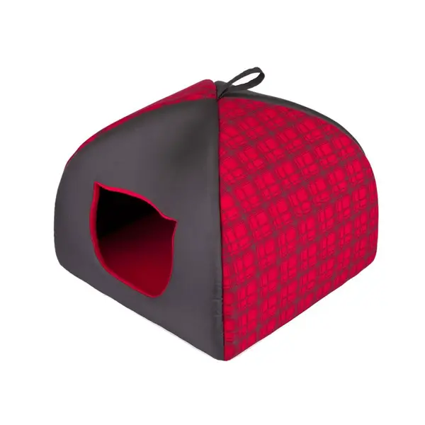 Iglú pro kočky Reedog Red Strips - S | P3929